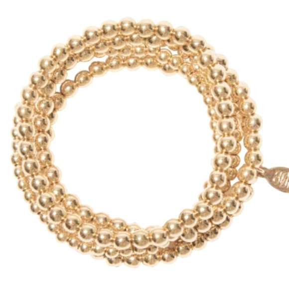 ✨ 8 Other Reasons - Set of 5 Gold Beaded Bracelets - Brand New in Package - Picture 8 of 14